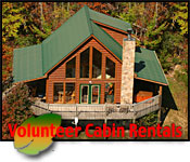 Pigeon Forge Cabin Rentals - Volunteer Cabin Rentals